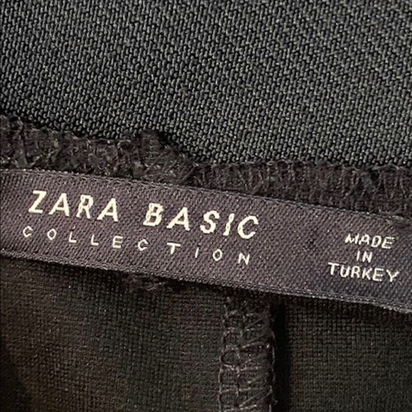 Zara Basic Black Leggings (Black) sz M - Picture 4 of 4